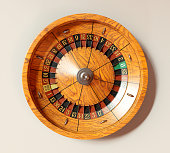 Vintage Antique Roulette Wheel
