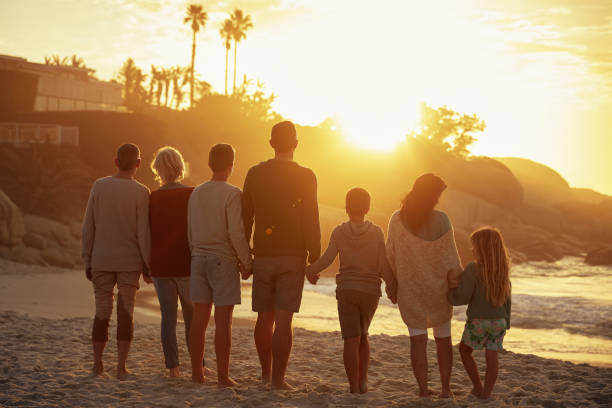 istock Memories are made with our footprints in the sand 1499722047