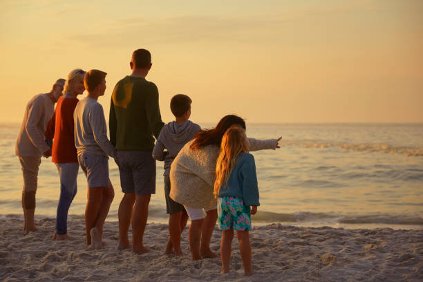 istock Memories are made with our footprints in the sand 1499722731