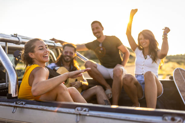 istock Friends on a summer road trip 1499722862