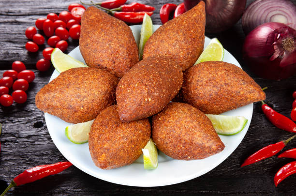 istock Fried kebab, traditional Arab cuisine 1499734507
