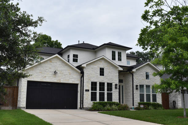 Houston, TX USA Summer, 5-23-2023 - Luxury home in Houston, Tx