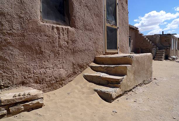 Sandy Steps of New Mexico stock photo