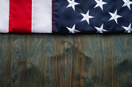 American flag background