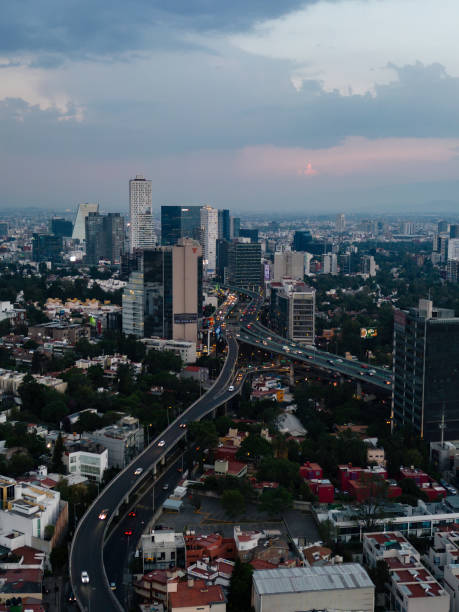 istock Mexico City skyline at sunset 1499780572