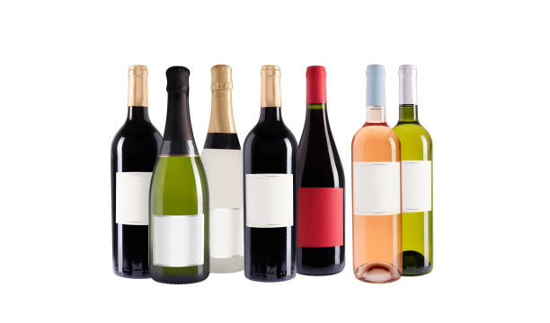 istock Wine and champagne bottles collection 1499780702