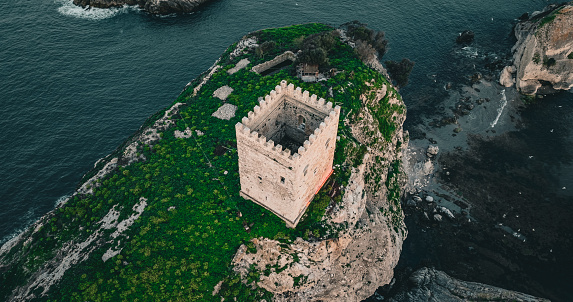 Şile Castle (Turkish: Şile Kalesi) or Ocaklı Ada Castle is a castle located on Ocaklı Island in the Şile district of Istanbul. It was criticized for its appearance after the restoration of 2015 because it looked like SpongeBob SquarePants.