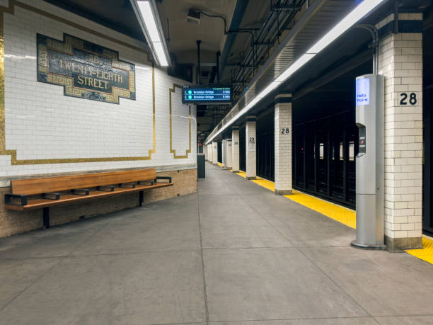 Subway station in New York City