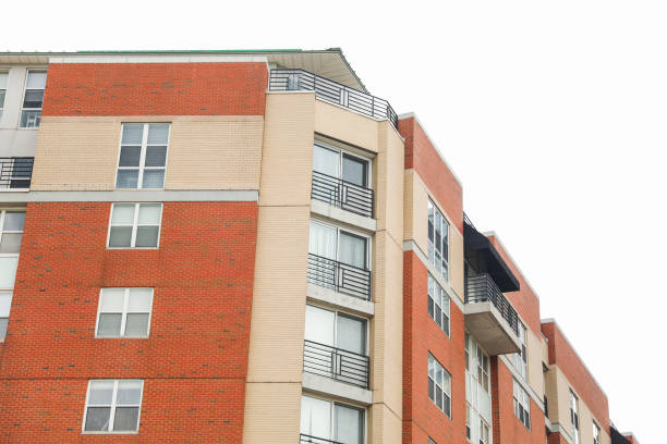 istock Brick buildings: icons of stability, progress, and community. Offices and apartment complexes symbolize growth, urban living, and shared aspirations 1499792580