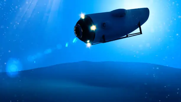 Photo of A tourist submarine has gone missing in the North Atlantic. Mini manned submarine to explore the ocean floor.