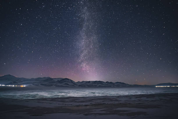 istock milky way over a frozen mountain lake 1499816747