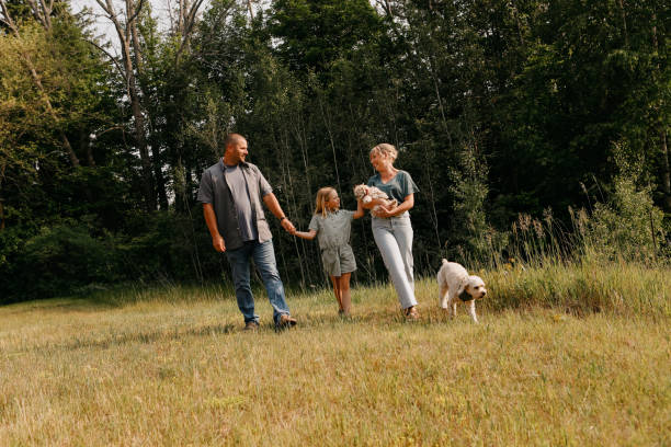 istock Family with Dogs 1499822891