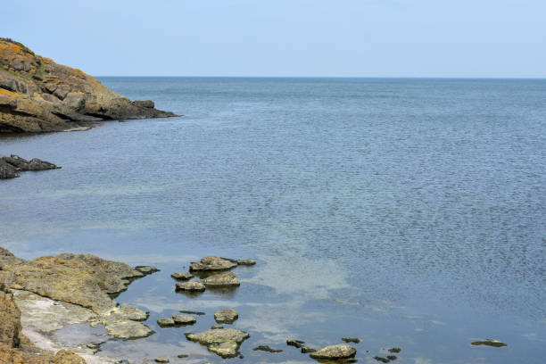 istock Coastline, sea and sky background 1499832746