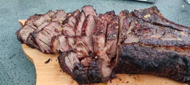 istock Tomahawk Ribeye Steak carved. 1499835444