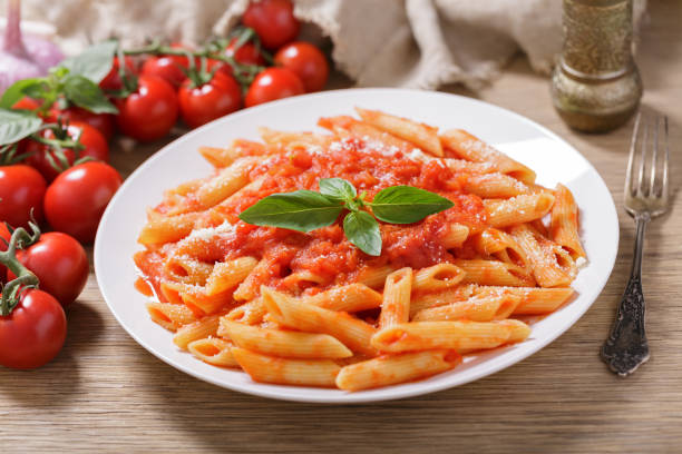istock plate of pasta with tomato sauce 1499844939