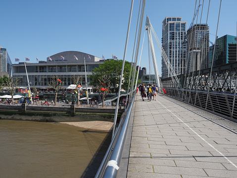 London, UK - June 08, 2023: South Bank Centre by the River Thames