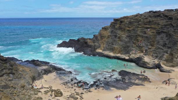 istock Halona Beach Cove Hawaii 1499845279