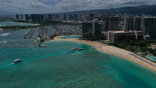 istock Beautiful beach views in Honolulu Hawaii 1499846516
