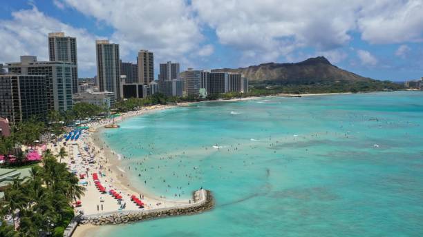 istock Beautiful beach views in Honolulu Hawaii 1499846782