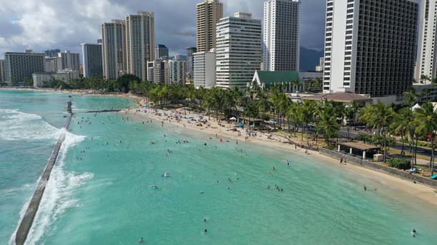 istock Beautiful beach views in Honolulu Hawaii 1499846854