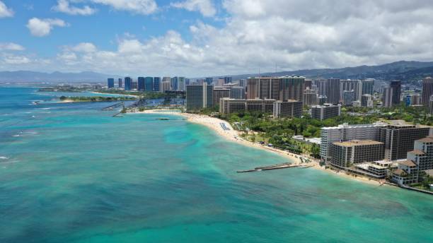 istock Beautiful beach views in Honolulu Hawaii 1499847007