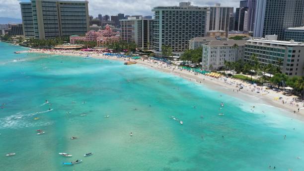 istock Beautiful beach views in Honolulu Hawaii 1499847010