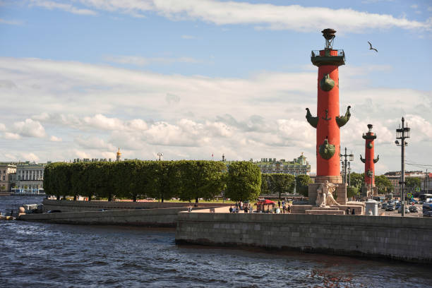 istock Rostral columns (lighthouses) in Saint Petersburg 1499858082