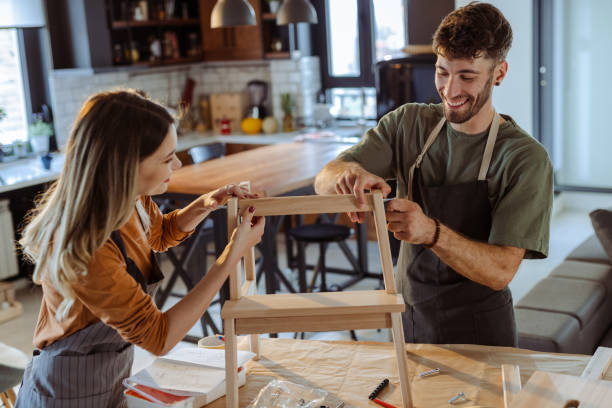 istock DIY hobby and assembling wooden furniture 1499858724