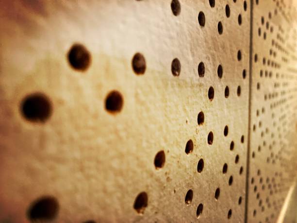 Worn Soundproofing Tiles
