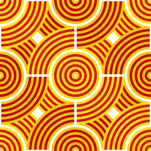 ilustrações de stock, clip art, desenhos animados e ícones de catalonia pattern. tracery design. abstract background. vector illustration - spain spanish culture art pattern
