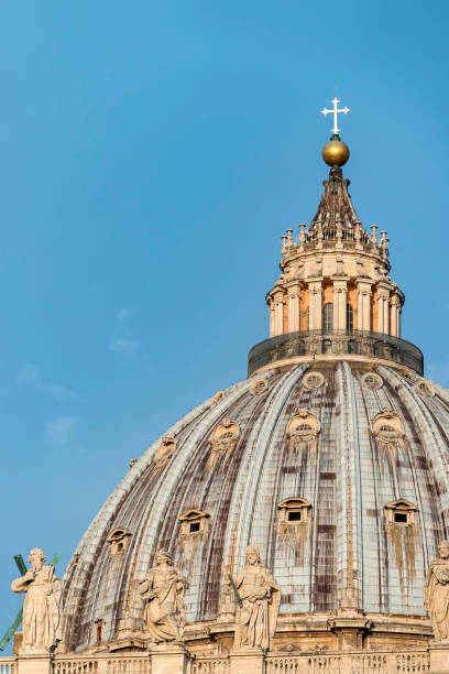 istock Architectural dome in Rome, Italy 1499888458