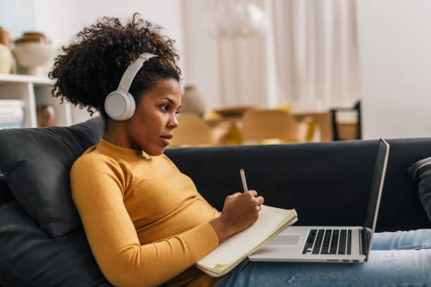 istock multiracial female relaxing at home 1499915880