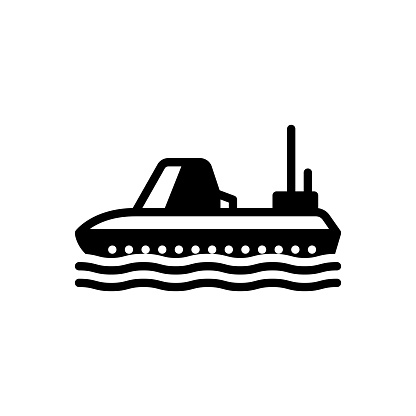 Icon for boat, ship, sail, yacht, lifeboat, scow, skiff, sloop, water sport, watercraft, water vehicle
