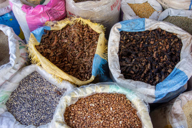 istock sacks of black and white beans 1499926459