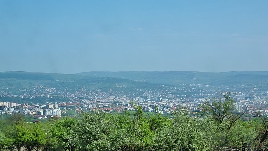 Cluj town from Romania, Feleacu view