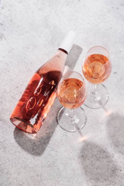 istock Refreshing rose wine by the pool on a sunny day 1499932614