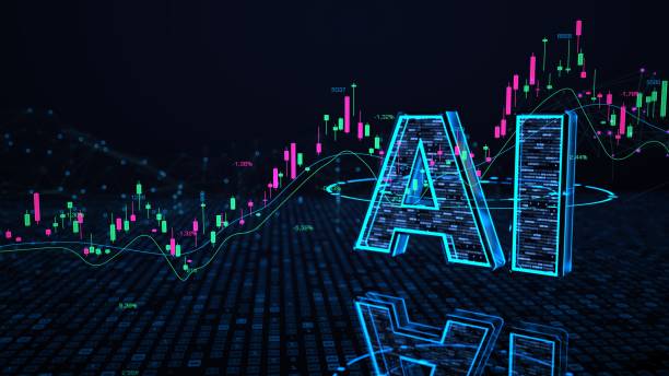 istock Stock trading with AI support 1499936546
