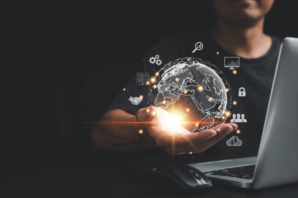 istock Digital marketing strategy in global markets 1499947862