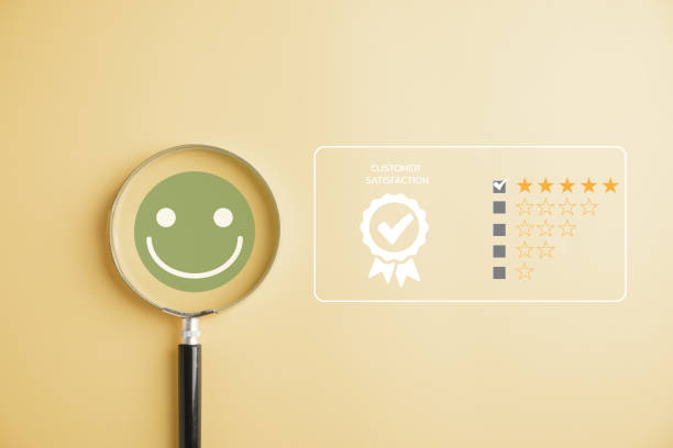 istock Customer satisfaction and evaluation post-service or marketing survey 1499947873