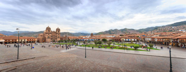 istock Travel destinations, family trip in Peru 1499963720