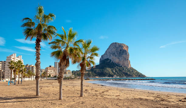 istock Mountain Penyal d'Ifach- Calpe beach in Spain 1499978147