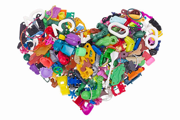 istock Heart from broken  no name toys isolated 149998023