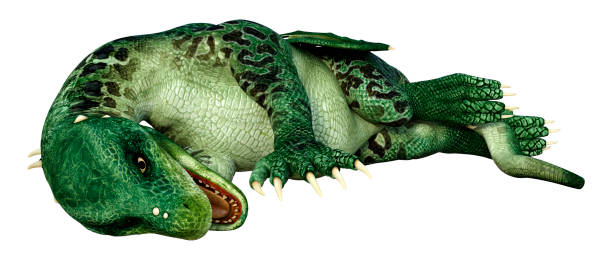 istock 3D Rendering Fairy Tale Dragon on White 1499980727