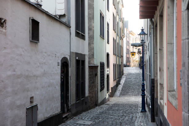 Traditional style buildings in Cologne, Germany