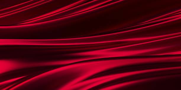istock Red cloth. Abstract beautiful satin background 1499985174