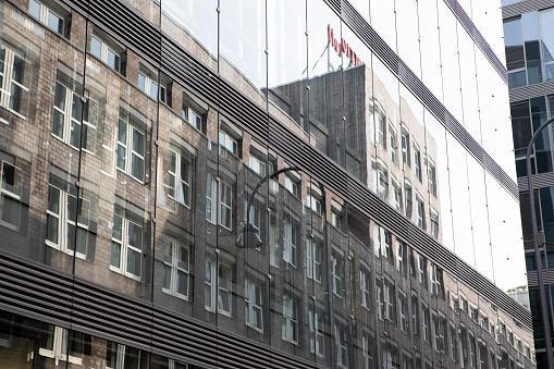 Modern city building in Cologne, Germany