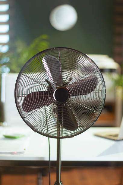 istock metal ventilator in modern green office 1500014025