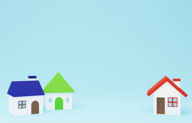 istock 3d image of a cute little house 1500014237