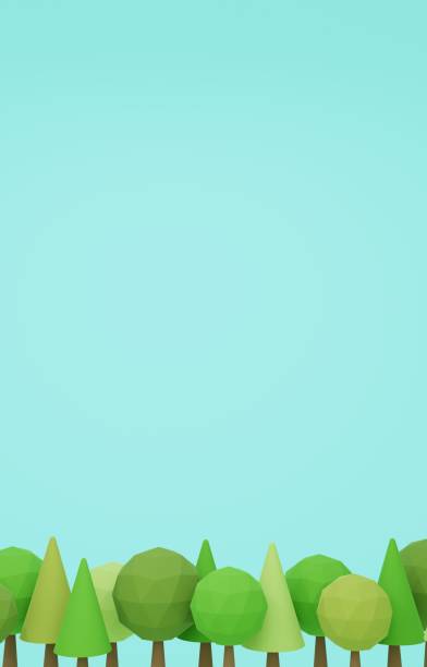 istock 3d illustration of a miniature tree lined street 1500014252