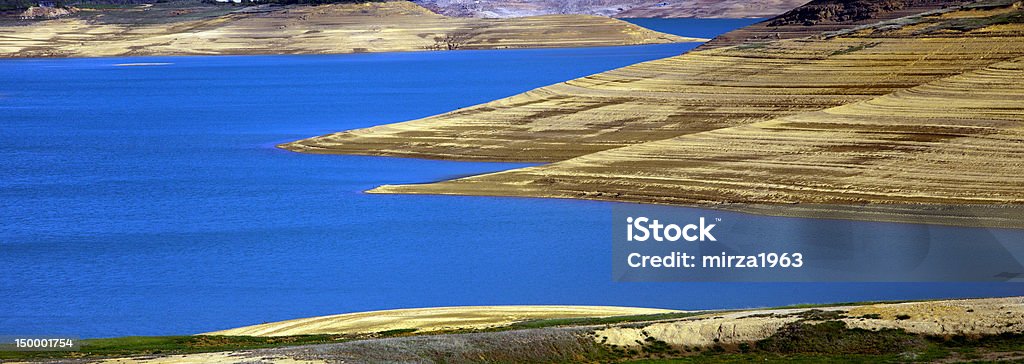 Lago nel deserto - Foto stock royalty-free di Ambientazione esterna